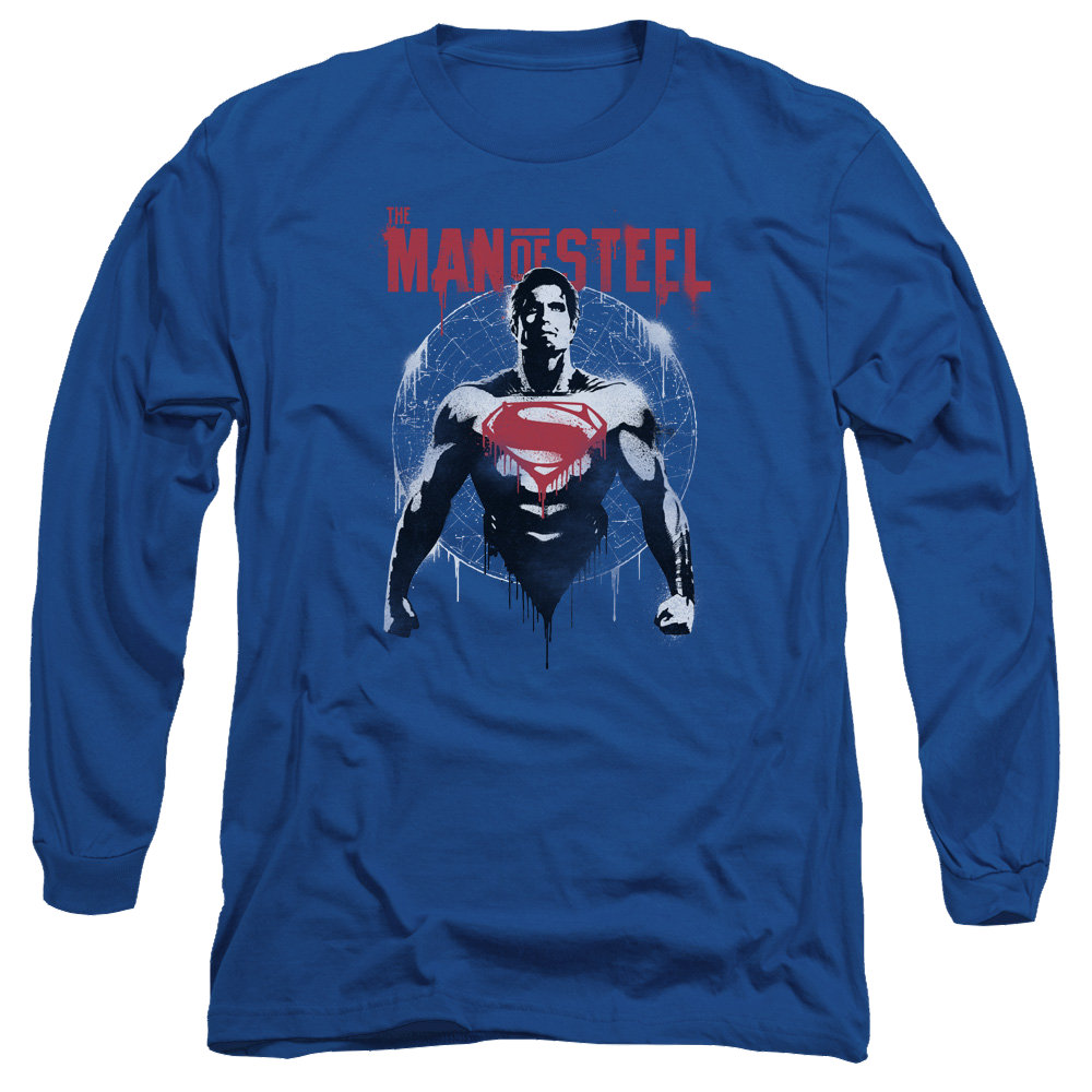 Batman v Superman Super Spray - Men's Long Sleeve T-Shirt Men's Long Sleeve T-Shirt Batman   