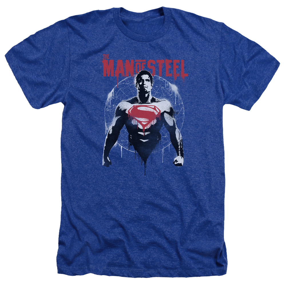 Batman v Superman Super Spray - Men's Heather T-Shirt Men's Heather T-Shirt Batman   