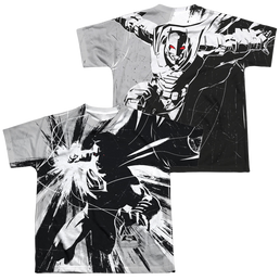Batman v Superman Graphic Contrast (Front/Back Print) - Youth All-Over Print T-Shirt Youth All-Over Print T-Shirt (Ages 8-12) Batman   