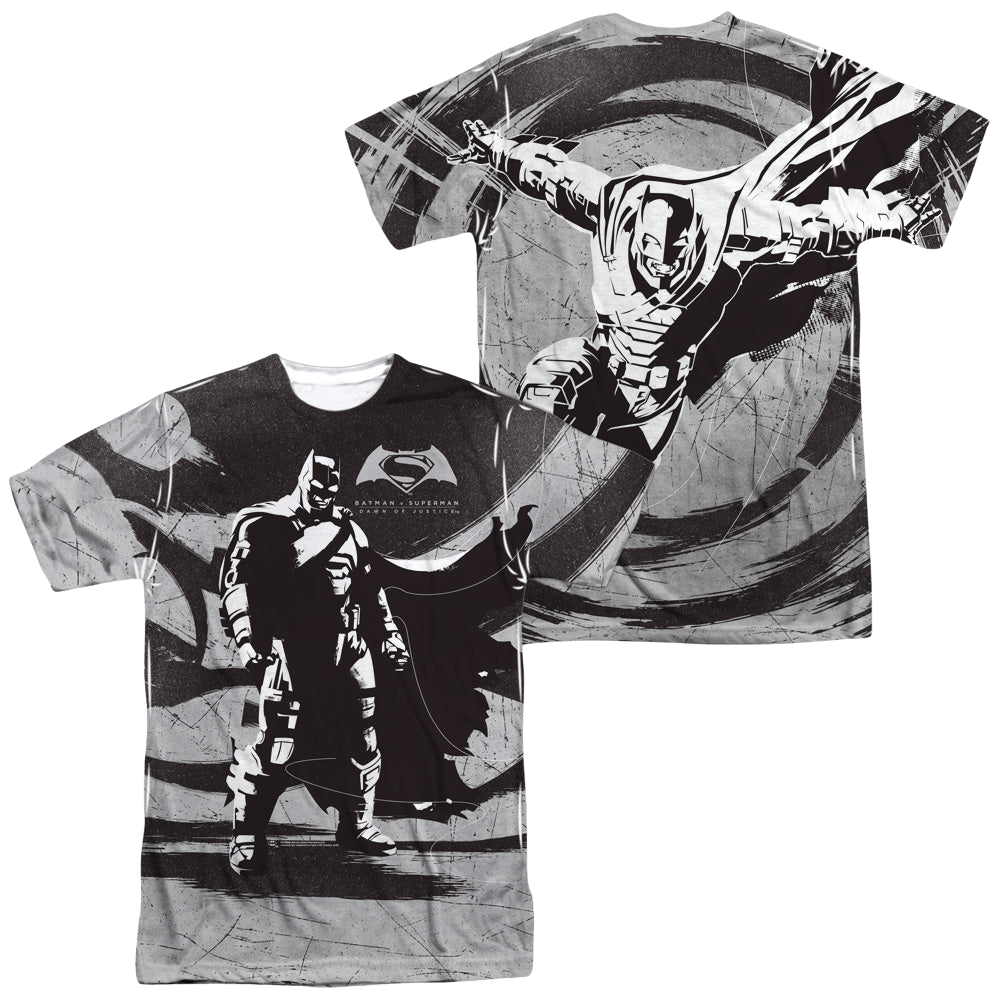 Batman v Superman Batman Contrast (Front/Back Print) - Men's All-Over Print T-Shirt Men's All-Over Print T-Shirt Batman   