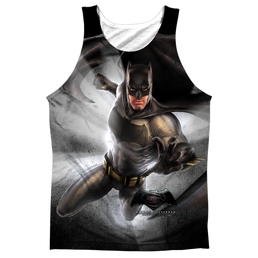 Batman v Superman Batman Light - Men's All Over Print Tank Top Men's All Over Print Tank Batman   