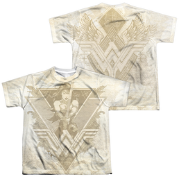 Batman v Superman Greek Goddess (Front/Back Print) - Youth All-Over Print T-Shirt Youth All-Over Print T-Shirt (Ages 8-12) Batman   