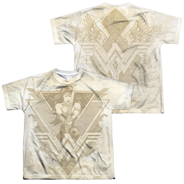 Batman v Superman Greek Goddess youth all-over print t-shirt for ages 8 to 12