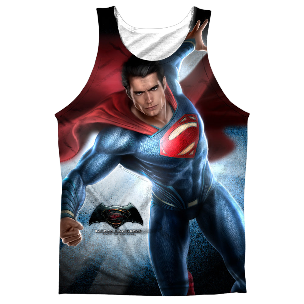 Batman v Superman Superman Light - Men's All Over Print Tank Top Men's All Over Print Tank Batman   