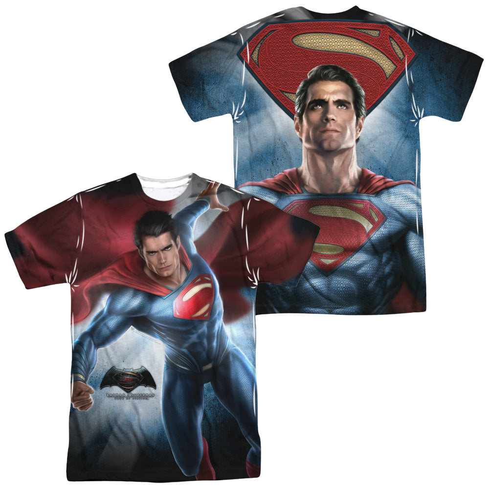 Batman v Superman Superman Light (Front/Back Print) - Men's All-Over Print T-Shirt Men's All-Over Print T-Shirt Batman   