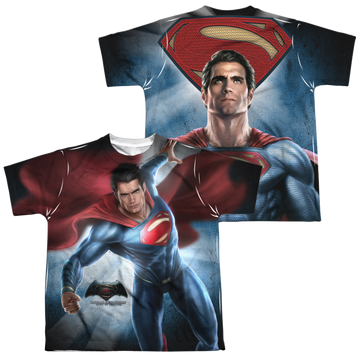 Batman v Superman Superman Light youth all-over print t-shirt for ages 8 to 12