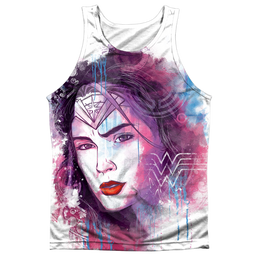 Batman v Superman Watercolor Wonder Sub - Men's All Over Print Tank Top Men's All Over Print Tank Batman   