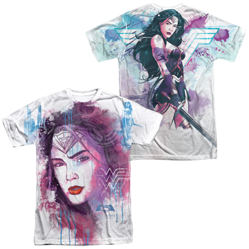 Batman v Superman Watercolor Wonder Sub men's all-over print t-shirt