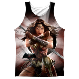 Batman v Superman Wonder Woman Light - Men's All Over Print Tank Top Men's All Over Print Tank Batman   