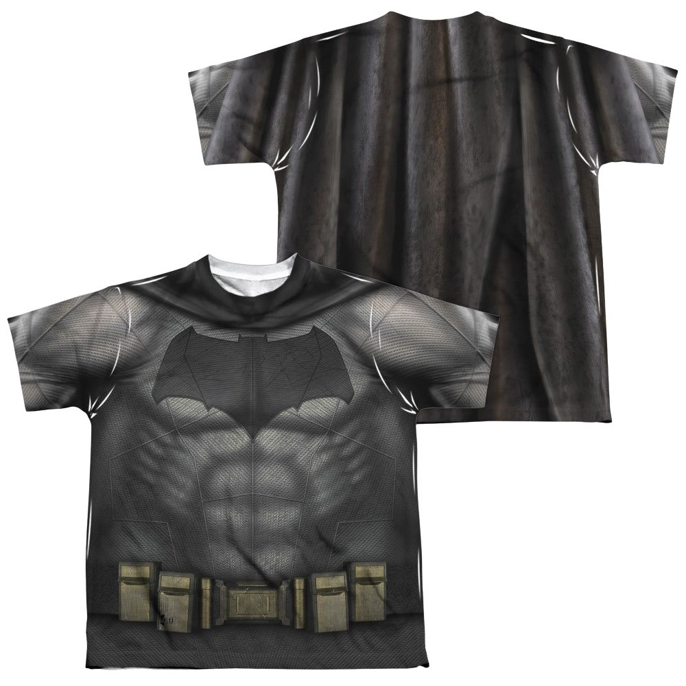 Batman v Superman Batman Uniform (Front/Back Print) - Youth All-Over Print T-Shirt Youth All-Over Print T-Shirt (Ages 8-12) Batman   