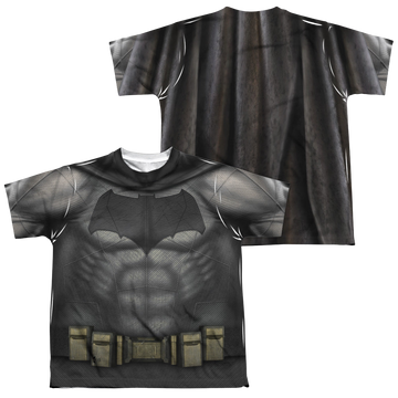 v Superman Batman Uniform youth all-over print t-shirt for ages 8 to 12