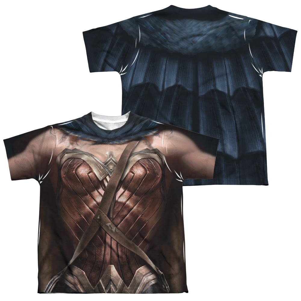 Batman v Superman Wonder Woman Uniform (Front/Back Print) - Youth All-Over Print T-Shirt Youth All-Over Print T-Shirt (Ages 8-12) Batman   