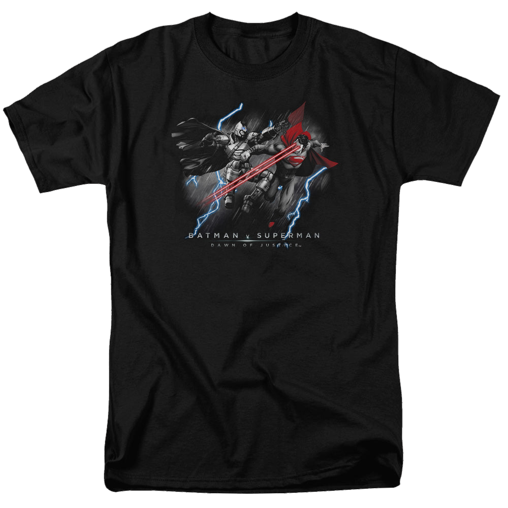 Batman v Superman Lightning V Heat Vision - Men's Regular Fit T-Shirt Men's Regular Fit T-Shirt Batman   