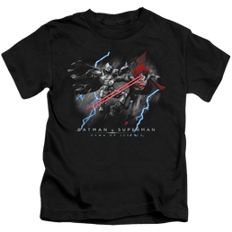 Batman v Superman Lightning V Heat Vision - Kid's T-Shirt Kid's T-Shirt (Ages 4-7) Batman   