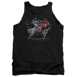 Batman v Superman Lightning V Heat Vision - Men's Tank Top Men's Tank Batman   