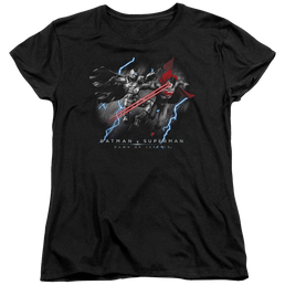 Batman v Superman Lightning V Heat Vision - Women's T-Shirt Women's T-Shirt Batman   