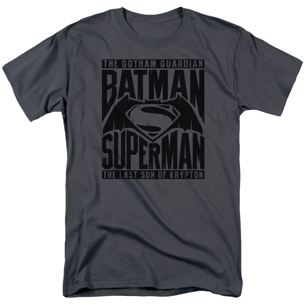 Batman v Superman Title Fight - Men's Regular Fit T-Shirt Men's Regular Fit T-Shirt Batman   