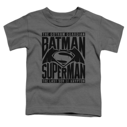 Batman v Superman Title Fight - Kid's T-Shirt Kid's T-Shirt (Ages 4-7) Batman   