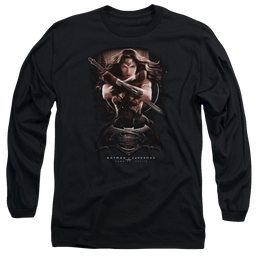 Batman v Superman Ww Ground Zero - Men's Long Sleeve T-Shirt Men's Long Sleeve T-Shirt Batman   