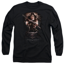 Batman v Superman Ww Ground Zero - Men's Long Sleeve T-Shirt Men's Long Sleeve T-Shirt Batman   