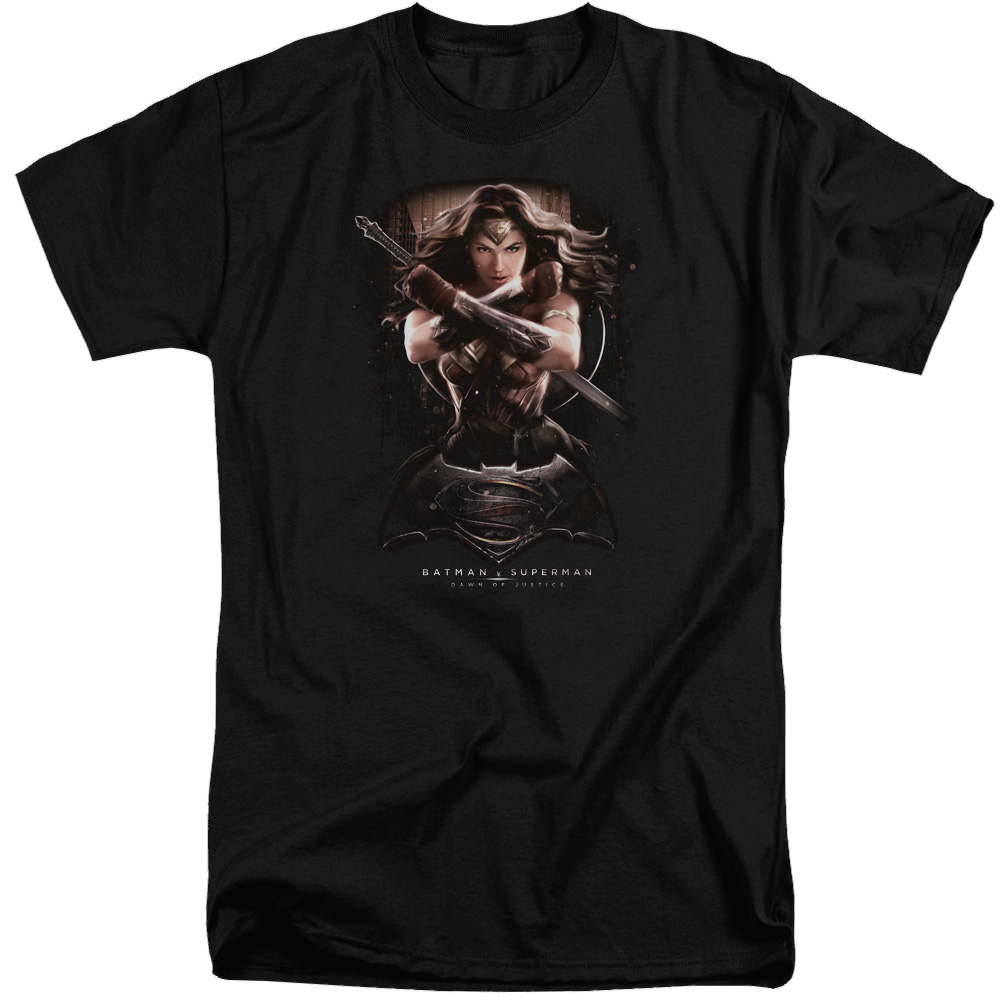 Batman v Superman Ww Ground Zero - Men's Tall Fit T-Shirt Men's Tall Fit T-Shirt Batman   