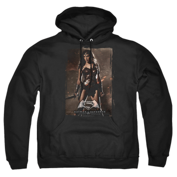 Batman v Superman Ww Poster - Pullover Hoodie Pullover Hoodie Batman   