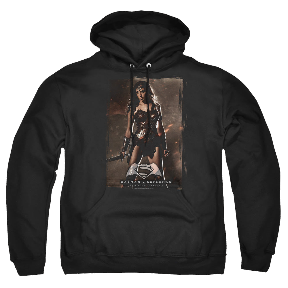 Batman v Superman Ww Poster - Pullover Hoodie Pullover Hoodie Batman   