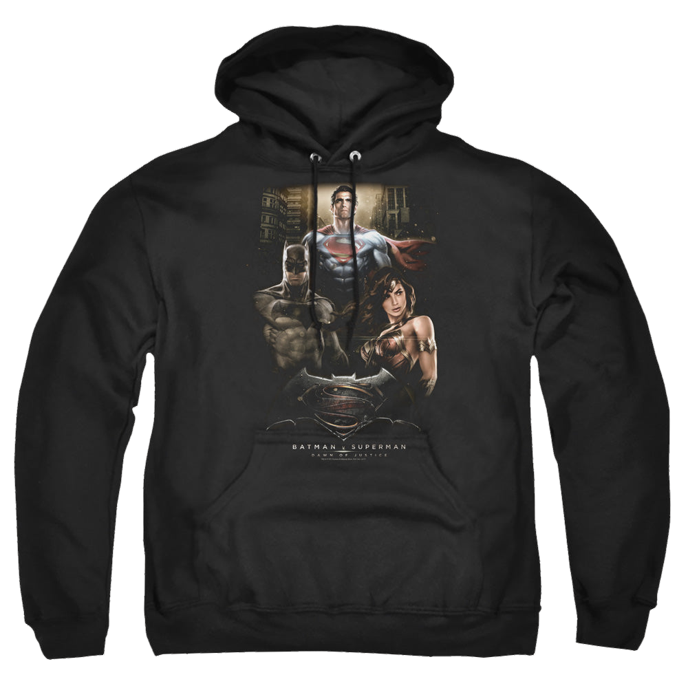 Batman v Superman Thre Three - Pullover Hoodie Pullover Hoodie Batman   
