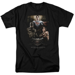 Batman v Superman Thre Three - Men's Regular Fit T-Shirt Men's Regular Fit T-Shirt Batman   