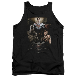 Batman v Superman Thre Three - Men's Tank Top Men's Tank Batman   