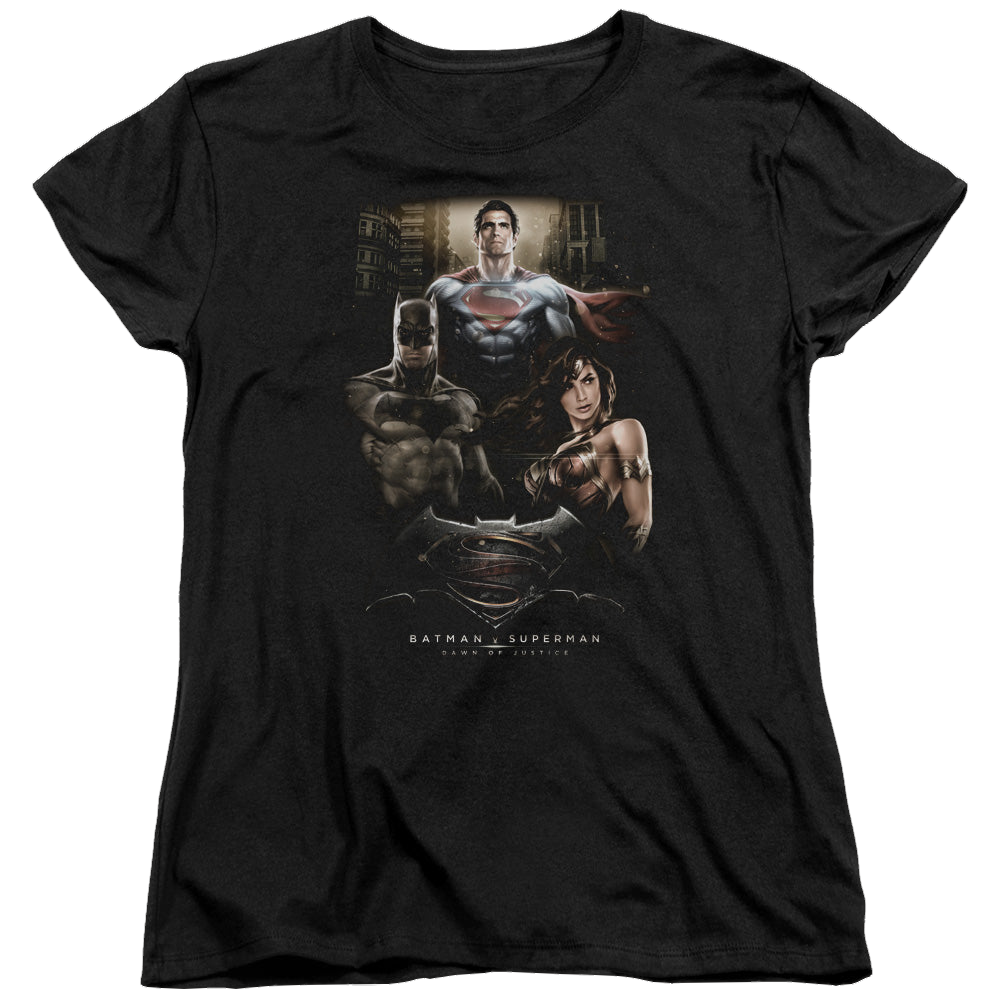 Batman v Superman Thre Three - Women's T-Shirt Women's T-Shirt Batman   