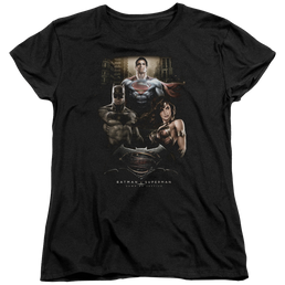 Batman v Superman Thre Three - Women's T-Shirt Women's T-Shirt Batman   