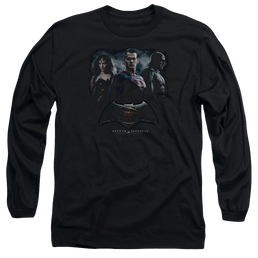 Batman v Superman Batman V Superman The Crew - Men's Long Sleeve T-Shirt Men's Long Sleeve T-Shirt Batman   