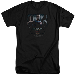 Batman v Superman Batman V Superman The Crew - Men's Tall Fit T-Shirt Men's Tall Fit T-Shirt Batman   