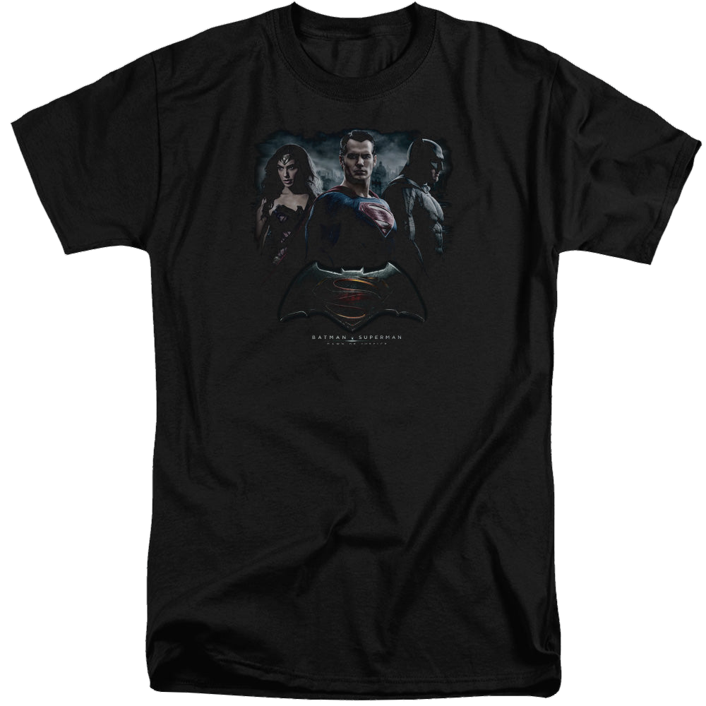 Batman v Superman Batman V Superman The Crew - Men's Tall Fit T-Shirt Men's Tall Fit T-Shirt Batman   