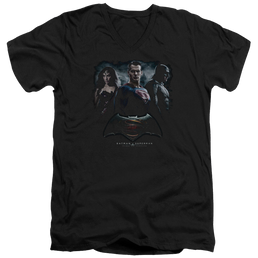Batman v Superman Batman V Superman The Crew - Men's V-Neck T-Shirt Men's V-Neck T-Shirt Batman   