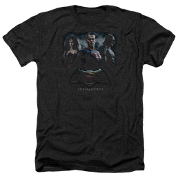 Batman v Superman Batman V Superman The Crew - Men's Heather T-Shirt Men's Heather T-Shirt Batman   