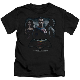 Batman v Superman Batman V Superman The Crew - Kid's T-Shirt Kid's T-Shirt (Ages 4-7) Batman   