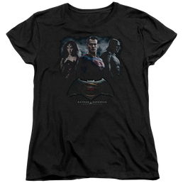Batman v Superman Batman V Superman The Crew - Women's T-Shirt Women's T-Shirt Batman   