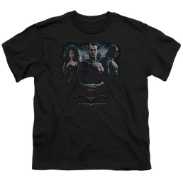 Batman v Superman Batman V Superman The Crew - Youth T-Shirt Youth T-Shirt (Ages 8-12) Batman   