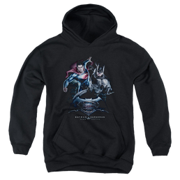 Batman v Superman Team Up - Youth Hoodie Youth Hoodie (Ages 8-12) Batman   