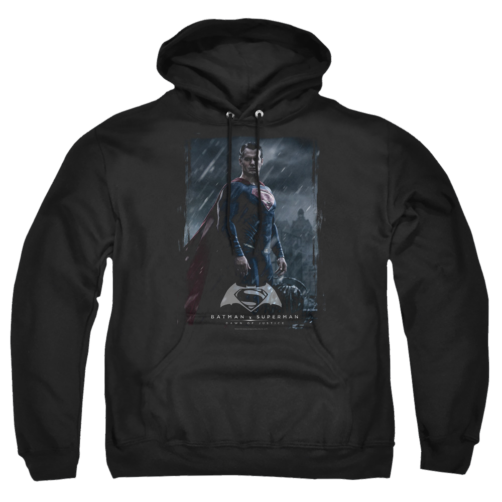 Batman v Superman Supe Poster - Pullover Hoodie Pullover Hoodie Batman   