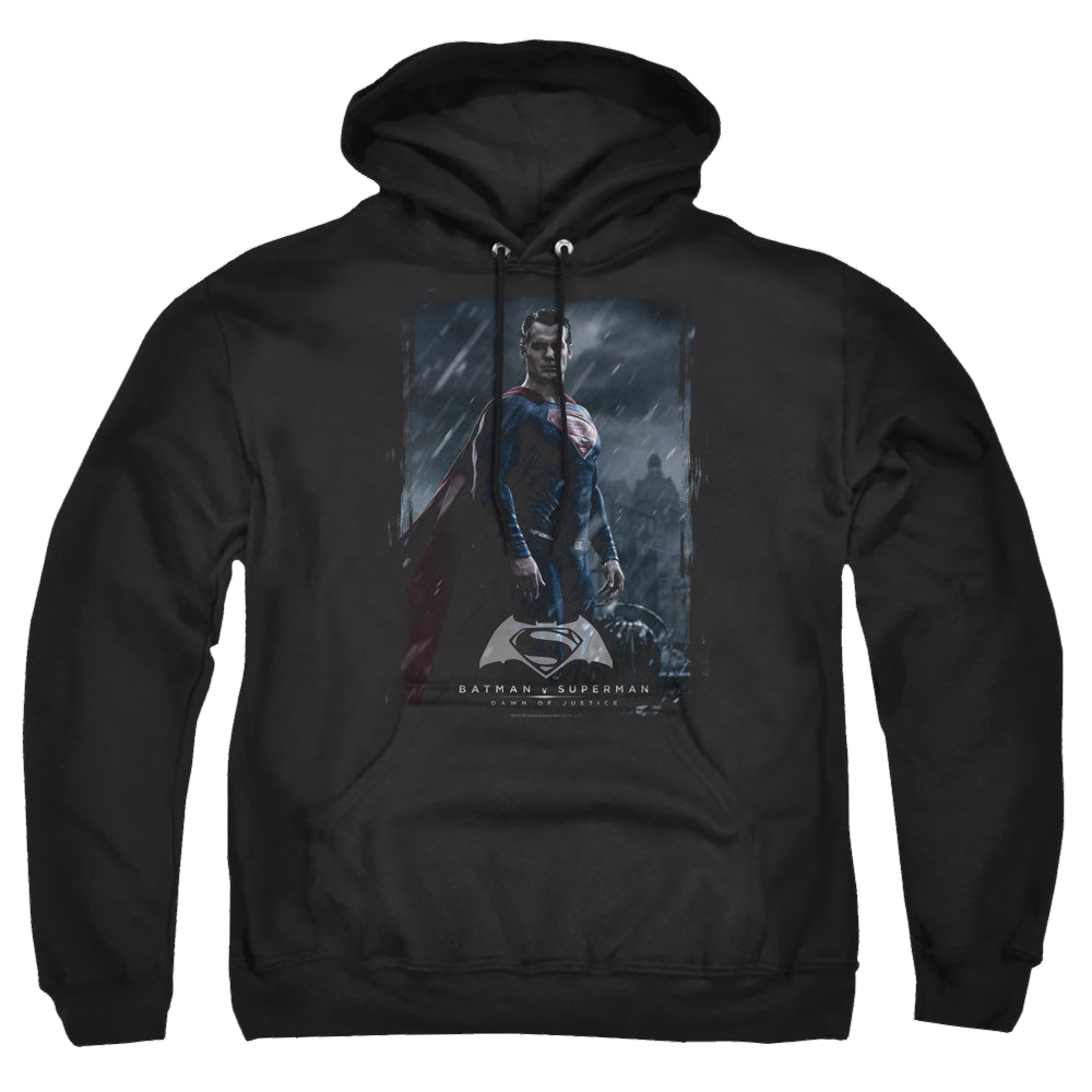 Batman v Superman Supe Poster - Pullover Hoodie Pullover Hoodie Batman   