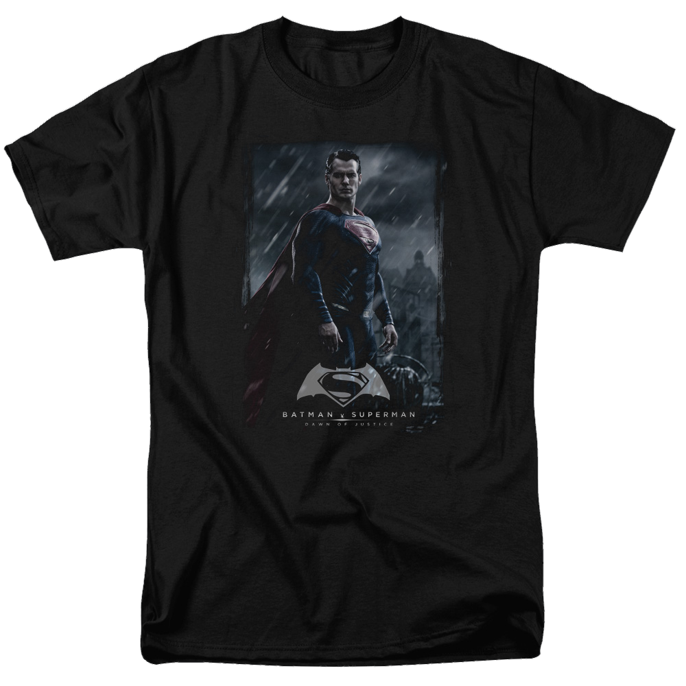 Batman v Superman Supe Poster - Men's Regular Fit T-Shirt Men's Regular Fit T-Shirt Batman   