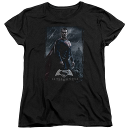 Batman v Superman Supe Poster - Women's T-Shirt Women's T-Shirt Batman   