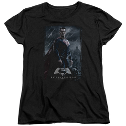 Batman v Superman Supe Poster - Women's T-Shirt Women's T-Shirt Batman   