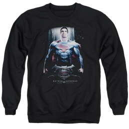 Batman v Superman Supe Ground Zero - Men's Crewneck Sweatshirt Men's Crewneck Sweatshirt Batman   
