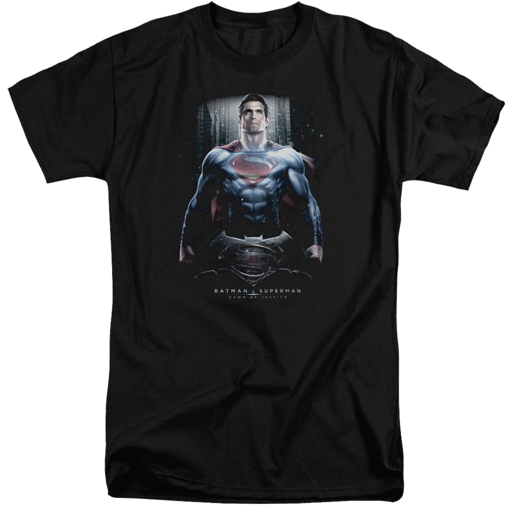 Batman v Superman Supe Ground Zero - Men's Tall Fit T-Shirt Men's Tall Fit T-Shirt Batman   