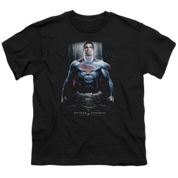 Batman v Superman Supe Ground Zero - Youth T-Shirt Youth T-Shirt (Ages 8-12) Batman   