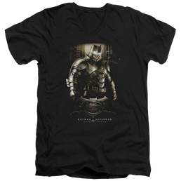 Batman v Superman Bats Ground Zero - Men's V-Neck T-Shirt Men's V-Neck T-Shirt Batman   